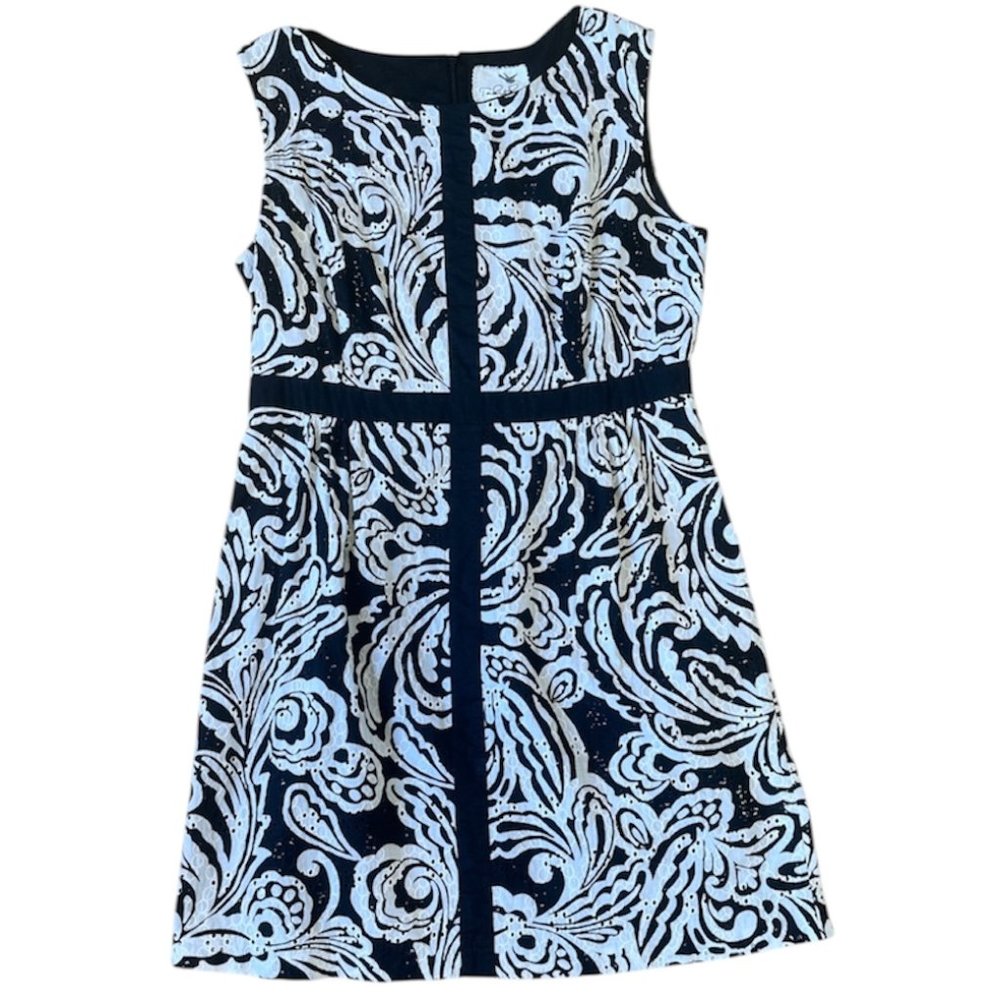 Tabitha paisley eyelet lace sheath dress - Picture 3 of 9